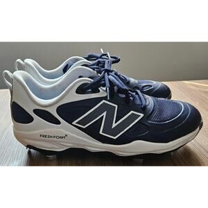 New Balance Molded Softball Shoes Metal Cleats Men's 7.5 Women's 9 #SPVELON4